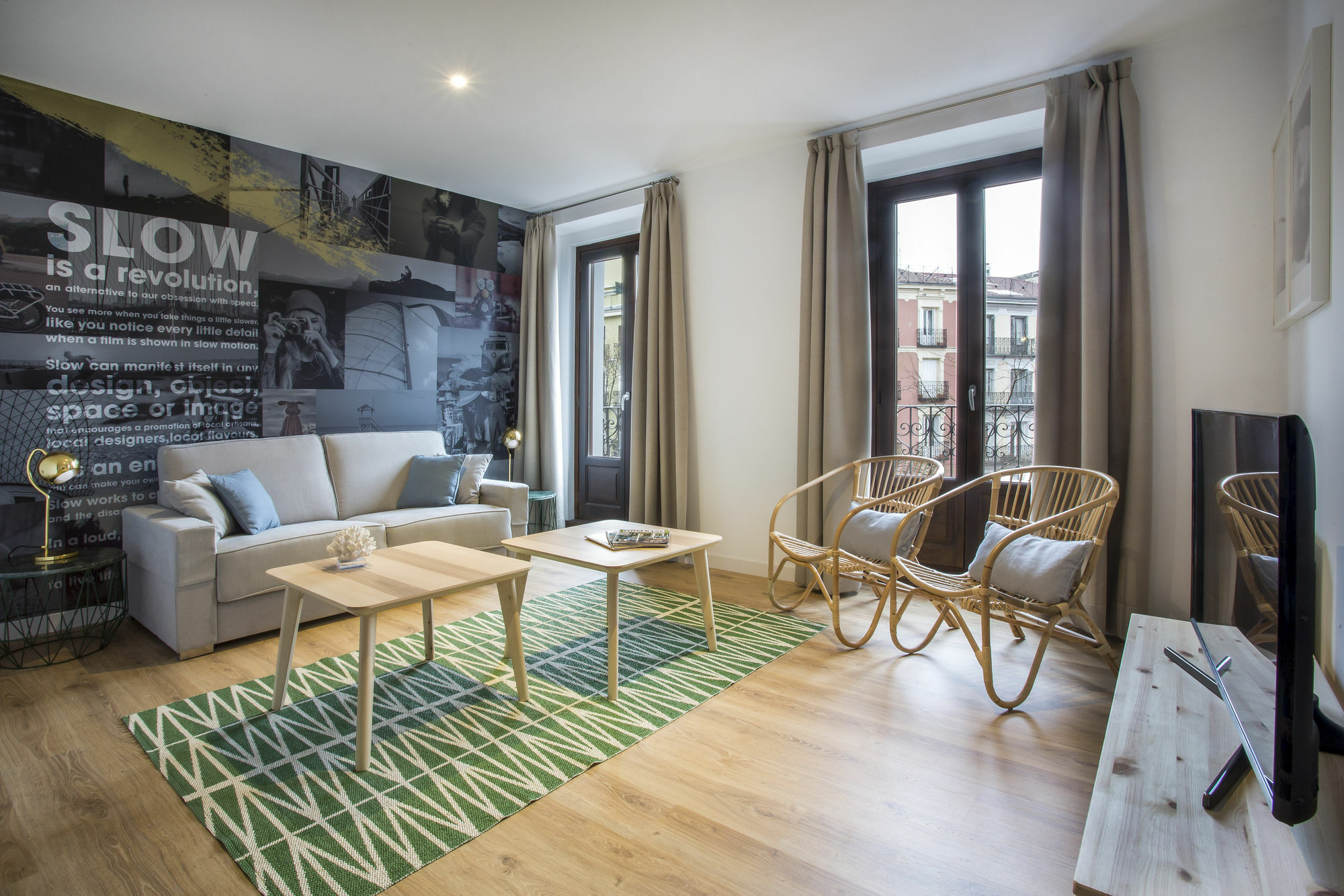 Slow Suites Luchana Madrid Extérieur photo